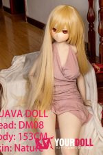 GUAVADOLL DM08 153cm Eカップ ノーマル肌 手描きメイク ビニール製のヘッド 美人姉 ラブドール - 画像 (5)