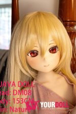 GUAVADOLL DM08 153cm Eカップ ノーマル肌 手描きメイク ビニール製のヘッド 美人姉 ラブドール - 画像 (3)