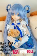 GUAVADOLL DM02 143cm Cカップ ノーマル肌 手描きメイク ビニール製のヘッド 癒し系 可愛い アニメドール - 画像 (11)