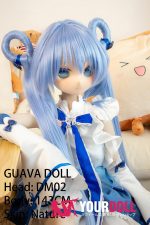 GUAVADOLL DM02 143cm Cカップ ノーマル肌 手描きメイク ビニール製のヘッド 癒し系 可愛い アニメドール - 画像 (9)