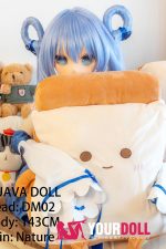 GUAVADOLL DM02 143cm Cカップ ノーマル肌 手描きメイク ビニール製のヘッド 癒し系 可愛い アニメドール - 画像 (8)