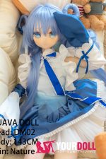 GUAVADOLL DM02 143cm Cカップ ノーマル肌 手描きメイク ビニール製のヘッド 癒し系 可愛い アニメドール - 画像 (2)