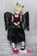 GUAVADOLL DM02 136cm AAカップ ノーマル肌 デカールメイク ビニール製のヘッド ハート目 小悪魔ちゃん ラブドール - 画像 (6)