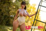Lusandy Doll Mizuki 159cm Gカップ フルシリコン Tan肌 アジア系 爆乳 美少女 等身大ドール - 画像 (27)