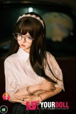 Shedoll Duoduo(朵朵) 156cm Eカップ フルシリコン 顎機能追加可 童顔巨乳 眼鏡娘 ラブドール - 画像 (3)