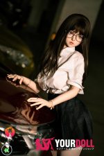 Shedoll Duoduo(朵朵) 156cm Eカップ フルシリコン 顎機能追加可 童顔巨乳 眼鏡娘 ラブドール - 画像 (6)
