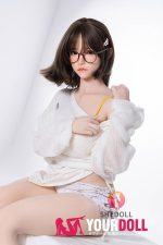 Shedoll Chuyue(楚玥) 167cm Dカップ シリコンヘッド+TPEボディ 顎機能追加可 眼鏡娘 楚々 リアル彼女 ラブドール - 画像 (10)