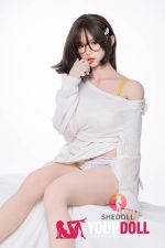 Shedoll Chuyue(楚玥) 167cm Dカップ シリコンヘッド+TPEボディ 顎機能追加可 眼鏡娘 楚々 リアル彼女 ラブドール - 画像 (13)