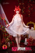 Shedoll Yaoyao(夭夭) 156cm Eカップ フルシリコン 顎機能追加可 ハート目 サキュバス 淫紋 エッチ ラブドール - 画像 (23)