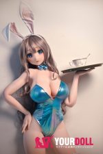 ElsaBabe 横谷悠希子 RAD007 148cm-M ピンク肌 フルシリコン バニーガール 綺麗 エロ アニメドール - 画像 (14)