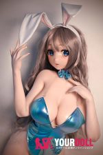 ElsaBabe 横谷悠希子 RAD007 148cm-M ピンク肌 フルシリコン バニーガール 綺麗 エロ アニメドール - 画像 (2)