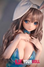 ElsaBabe 横谷悠希子 RAD007 148cm-M ピンク肌 フルシリコン バニーガール 綺麗 エロ アニメドール - 画像 (3)