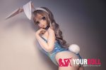 ElsaBabe 横谷悠希子 RAD007 148cm-M ピンク肌 フルシリコン バニーガール 綺麗 エロ アニメドール - 画像 (17)