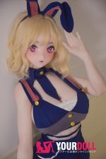 ElsaBabe 歌代汐里 RAD028 148cm-L ピンク肌 フルシリコン ウサギ警官 綺麗 巨乳 ラブドール
