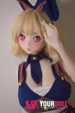 ElsaBabe 歌代汐里 RAD028 148cm-L ピンク肌 フルシリコン ウサギ警官 綺麗 巨乳 ラブドール - 画像 (7)