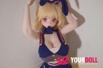 ElsaBabe 歌代汐里 RAD028 148cm-L ピンク肌 フルシリコン ウサギ警官 綺麗 巨乳 ラブドール - 画像 (14)
