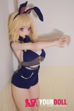 ElsaBabe 歌代汐里 RAD028 148cm-L ピンク肌 フルシリコン ウサギ警官 綺麗 巨乳 ラブドール - 画像 (13)
