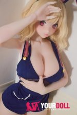 ElsaBabe 歌代汐里 RAD028 148cm-L ピンク肌 フルシリコン ウサギ警官 綺麗 巨乳 ラブドール - 画像 (11)