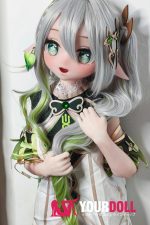 ElsaBabe 赤坂香織 AHR015 125cm ピンク肌 フルシリコン エルフ耳 可愛い コスプレ系 アニメドール - 画像 (9)