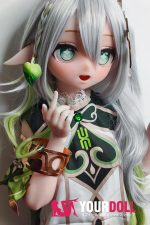 ElsaBabe 赤坂香織 AHR015 125cm ピンク肌 フルシリコン エルフ耳 可愛い コスプレ系 アニメドール - 画像 (10)