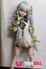 ElsaBabe 赤坂香織 AHR015 125cm ピンク肌 フルシリコン エルフ耳 可愛い コスプレ系 アニメドール - 画像 (15)