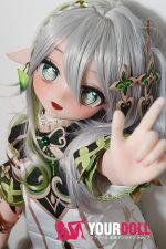 ElsaBabe 赤坂香織 AHR015 125cm ピンク肌 フルシリコン エルフ耳 可愛い コスプレ系 アニメドール - 画像 (5)