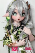 ElsaBabe 赤坂香織 AHR015 125cm ピンク肌 フルシリコン エルフ耳 可愛い コスプレ系 アニメドール - 画像 (11)