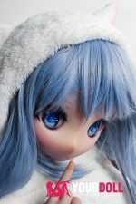 ElsaBabe 有栖川夢子 RAD006 148cm-M ピンク肌 フルシリコン おちょぼ口 愛嬌 美少女 アニメドール - 画像 (4)