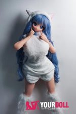 ElsaBabe 有栖川夢子 RAD006 148cm-M ピンク肌 フルシリコン おちょぼ口 愛嬌 美少女 アニメドール - 画像 (12)