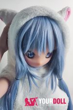ElsaBabe 有栖川夢子 RAD006 148cm-M ピンク肌 フルシリコン おちょぼ口 愛嬌 美少女 アニメドール - 画像 (6)