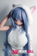 ElsaBabe 有栖川夢子 RAD006 148cm-M ピンク肌 フルシリコン おちょぼ口 愛嬌 美少女 アニメドール - 画像 (8)