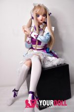 ElsaBabe 倉井千秋 RAD002 148cm-M ピンク肌 フルシリコン 漫画風 同じ服購入可 八重歯 美少女 ラブドール - 画像 (11)