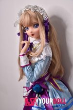 ElsaBabe 倉井千秋 RAD002 148cm-M ピンク肌 フルシリコン 漫画風 同じ服購入可 八重歯 美少女 ラブドール - 画像 (2)