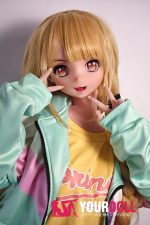ElsaBabe 藤崎純子 RAD003 148cm-L ピンク肌 フルシリコン 八重歯 コスプレ系 美少女 巨乳 アニメドール - 画像 (2)
