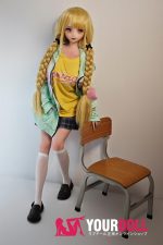 ElsaBabe 藤崎純子 RAD003 148cm-L ピンク肌 フルシリコン 八重歯 コスプレ系 美少女 巨乳 アニメドール - 画像 (14)