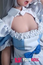 ElsaBabe 小泉ねね RADA001 102cm-S ピンク肌 フルシリコン 八重歯 メイド 同じ服購入可 ちっぱい ラブドール - 画像 (9)