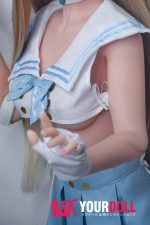ElsaBabe 小泉ねね RADA001 102cm-M ピンク肌 フルシリコン 八重歯 セーラー服 愛嬌 同じ服購入可 アニメドール - 画像 (8)