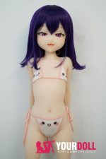 IROKEBIJIN Aki 110cm-slim Aカップ S-TPE製 ボディ選択可  White肌 猫口 いたずらっ子 ラブドール 新品 - 画像 (2)