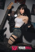 JiuShengDoll Betty #21 148cm Bカップ ノーマル肌 シリコンヘッド＋TPEボディ バンド女子 華奢 凛々 ラブドール - 画像 (10)