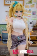 WM Dolls 琼汣 157cm Cカップ #Y015 ビニール製ヘッド+シリコン製ボディ エロ 美少女 美乳 アニメドール - 画像 (14)