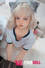 Momo 玲奈 H028-A 145cm Aカップ ノーマル肌 ちっぱい ブルマ 無邪気 ラブドール - 画像 (2)