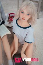 Momo 玲奈 H028-A 145cm Aカップ ノーマル肌 ちっぱい ブルマ 無邪気 ラブドール - 画像 (5)