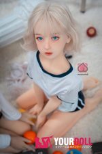 Momo 玲奈 H028-A 145cm Aカップ ノーマル肌 ちっぱい ブルマ 無邪気 ラブドール - 画像 (4)
