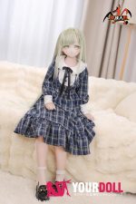 MOZU 沐子 121cm 小胸 15kg 画像と同じ仕様 ビニールヘッド+TPEボディ コスプレ系 無口 バンドリ アニメドール 新品 - 画像 (5)