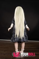 MOZU 沐子 121cm 小胸 15kg 画像と同じ仕様 ビニールヘッド+TPEボディ コスプレ系 無口 バンドリ アニメドール 新品 - 画像 (7)