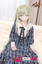 MOZU 沐子 121cm 小胸 15kg 画像と同じ仕様 ビニールヘッド+TPEボディ コスプレ系 無口 バンドリ アニメドール 新品 - 画像 (3)