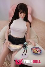 Orange in #707 163cm Fカップ White肌 フルシリコン 顎機能付き アジア系 美女 巨乳 ダッチワイフ 新品 - 画像 (8)