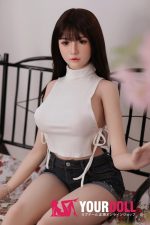 Orange in #707 163cm Fカップ White肌 フルシリコン 顎機能付き アジア系 美女 巨乳 ダッチワイフ 新品 - 画像 (6)