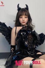 DOLLSENIOR 冷月(Lengyue) 163cm Eカップ ノーマル肌 フルシリコン 顎機能付き 小悪魔彼女 ラブドール - 画像 (4)
