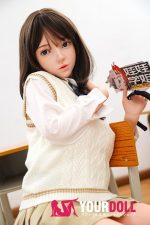 DOLLSENIOR 叽可(Jike) 148cm Dカップ フルシリコン ノーマル肌 顎機能付き 清楚可憐 制服 ラブドール - 画像 (3)